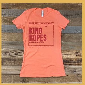 King Ropes Short Sleeve Tee - Coral